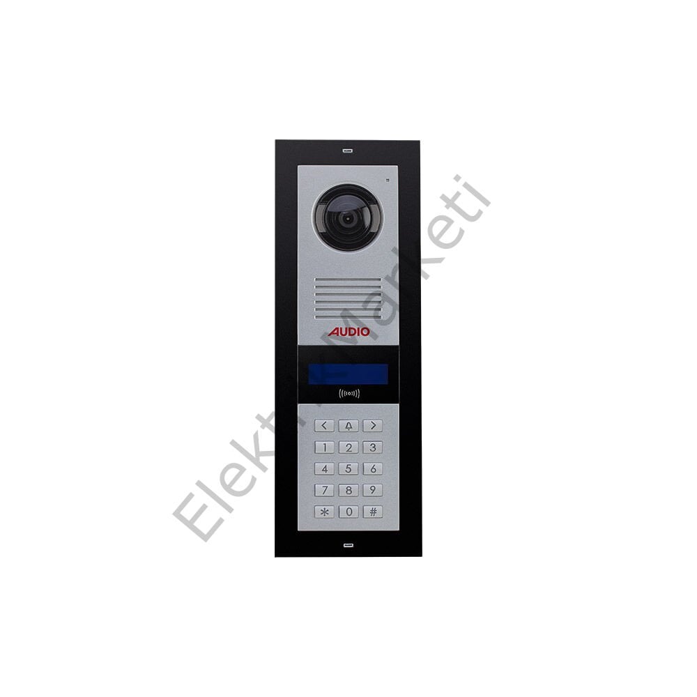 AUDİO 003002 2 x 16 LCD Ekranlı Zil Paneli Bus Plus (Mekanik Butonlu) Diafon